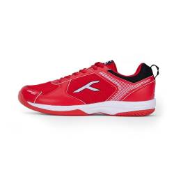 HUNDRED Herren Court Star Badminton-Schuh, Red White, 40 EU von HUNDRED