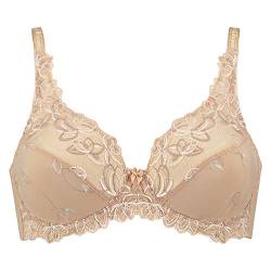 Hunkemöller Damen Unwattierter Bügel-BH Diva, Rugby Tan, 95C von HUNKEMÖLLER