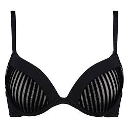 Hunkemöller Damen Vorgeformter Push-up-Bügel-BH Pia D85, Black von HUNKEMÖLLER