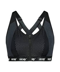 Hunkemöller HKMX Sport-BH The Pro Level 3 - Grey Melee - 75G von HUNKEMÖLLER