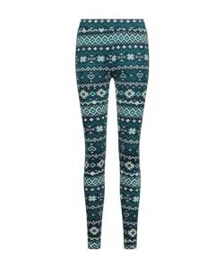 Hunkemöller Leggings Velours - Reflecting Pond - S von HUNKEMÖLLER