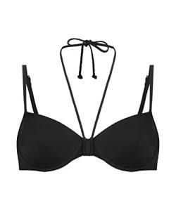 Hunkemöller Vorgeformtes Bügel-Bikinioberteil Luxe - Nero - 75B von HUNKEMÖLLER