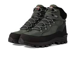 HUNTER Explorer Lederstiefel, Olivgrün / Schwarz, 38 EU von HUNTER