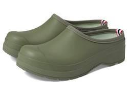 HUNTER Mens Original Play Clog Slip-on Shoes Green von HUNTER