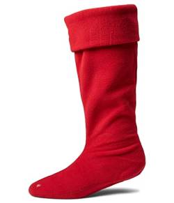 HUNTER Unisex Fleece Tall Boot Sock Polyfleece Military Red 39-42 EU von HUNTER
