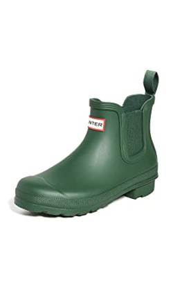 HUNTER Womens Original Chelsea Wellies Boots Green von HUNTER