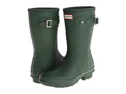 Hunter Damen Original Regenstiefel, Schwarz (Hunter Green (matt)), 39 EU von HUNTER