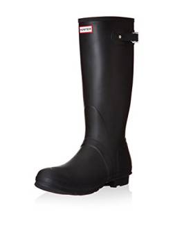 Hunter Original Tall classic, Unisex - Erwachsene Gummistiefel mit hohem Schaft, Schwarz (BLACK-0BLK), 43 von HUNTER