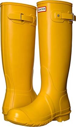 Hunter WOMENS ORG TALL, Damen Gummistiefel, Gelb (Yellow), 37 EU (4 UK) von HUNTER