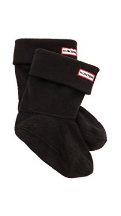 Kurze Socke aus Fleece von Hunter Gr. L, schwarz von HUNTER