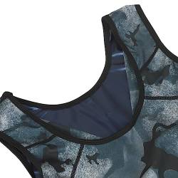 Damen-Sauna-Tanktop, Damen-Weste, Damen-Weste für Damen und Mädchen, Sauna-Schweißweste für Schnell Trocknende Damen, Sport, L, XL von HURRISE