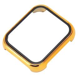 Uhrengehäuse, Ersatz-Uhrenabdeckung, Kratzer, Ersatz-Uhrenschutzhülle für Oppo Smart Watch-Gehäuse für Vollständigen Schutz, Verhindert Watch 2 3 42 46 Mm (Gold) von HURRISE