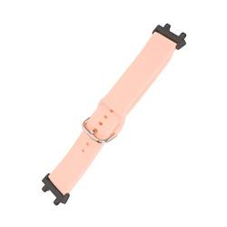 Weiches Silikon-Uhrenarmband, Smartwatch-Armband, Zubehör, Passend für Amazfit Smartwatch-Armband, für Verstellbare Ersatz-T-Rex-2-Smartwatch (Rosa) von HURRISE