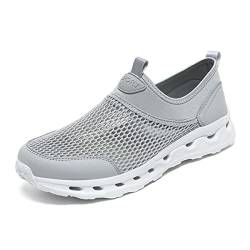 HYDLONGR Herren Damen Leichtgewichtige Atmungsaktive Schnell Trocknende Wading Schuhe Wasser Sport Amphibien Schuhe Barfuß Schuhe Grey-43 von HYDLONGR