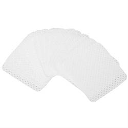Eyelash Grafting Tool Glue Remove Cotton Pad, 100Pcs/Set, for Cleaning Bottle Mouth, Non-Toxic and Non-Allergenic, Sterilized, Breathable and Sanitary, White, 5x5cm von HYWHUYANG