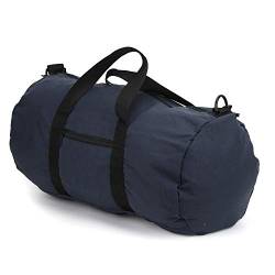 HYWHUYANG Sporttasche, strapazierfähige, marineblaue tragbare Reisetasche aus Segeltuch, Fitness-Unisex-Sportrucksack mit Einer Schulter von HYWHUYANG