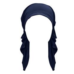 Haarband Dünn Krebs-Kopf-Hut-Kappe ethnischer böhmischer vorgebundener Zopf-Haar-Abdeckungs-Verpackungs-Turban-Kopfbedeckungs-Hut Kosmetik Stirnbänder von HZMM