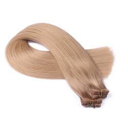 Tape In - On Hair Extensions - # 101-50cm - 50 Tressen je 4cm Breit / 2,5g - 100% Remy Echthaar Haarverlängerung/Extention mit Klebeband Tressen by NOVON Hair Extentions von Haar-Profi