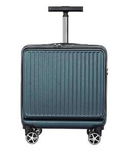 Habrur Rollkoffer Koffer Trolley 16-Zoll-Koffer Für Geschäftsreisen, Boarding, Handgepäck, Kratzfeste Hartschalenkoffer Koffer Gepäck Reisekoffer (Color : E, Size : 16 inch) von Habrur