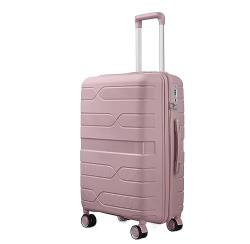 Habrur Rollkoffer Koffer Trolley 20/24/28 Zoll Leichter, Langlebiger 4-Rad-Spinner-Reisekoffer In Kabinengröße Für Damen Koffer Gepäck Reisekoffer (Color : D, Size : 28in) von Habrur