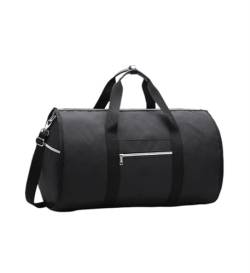 Reisetasche Kleidersack Für Die Reise 2 In 1, Kleidersack Für Geschäftsreisen, Faltbare Reisetasche Sporttasche (Color : C, Size : 550 * 280 * 300mm) von Habrur