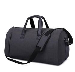 Reisetasche Umwandelbarer 19-Zoll-Kleidersack Mit Separatem Schuhfach, Anzug-Reisetaschen Für Herren Sporttasche (Color : B, Size : 50 * 30 * 30cm) von Habrur