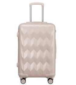 Rollkoffer Koffer Trolley Koffer Mit Rädern, Langlebig, Mit Hartem Rand, Tragbare Zahlenschloss-Koffer Koffer Gepäck Reisekoffer (Color : C, Size : 24 in) von Habrur