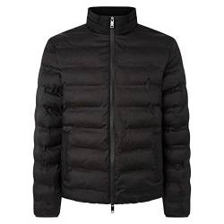 HACKETT LONDON Herren Lw Moto Steppjacke, Black (Black), XS von Hackett London