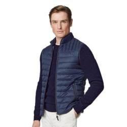 HACKETT LONDON Herren Ultra Lw Gilet Weste, blau (Marineblau), 3XL von Hackett London