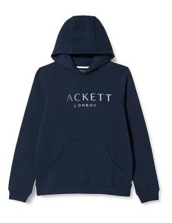 HACKETT LONDON Jungen Hackett Hoody Kapuzenpullover, blau (Marineblau), 11 Years von Hackett London