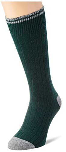 HACKETT LONDON Men's Indoor SUPER Soft Socks, Green, S/M von Hackett London