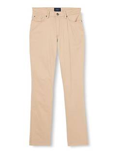 Hackett London Herren Core 5Pkt Trinity Hose, Beige (Oat), 42W/30L von Hackett London