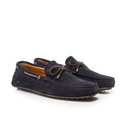 Hackett London Herren Driver Wildleder Slipper, Old Navy, 39.5 EU von Hackett London