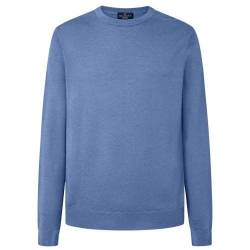 Hackett London Herren GMD Merino Silk Crew Pullover, Blue (Chambray Blue), M von Hackett London