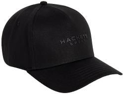 Hackett London Herren HS ESS SIG Sport Cap Verschluss, Black (Black), One Size von Hackett London