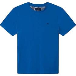 Hackett London Herren Swim Trim Logo Tee T-Shirt, Blau, XXL von Hackett London