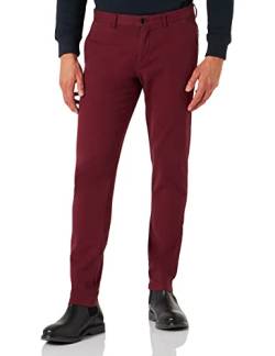 Hackett London Men's Texture Chino Pants, Purple (Zinfandel), 30W/30L von Hackett London