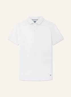 Hackett London Piqué-Poloshirt weiss von Hackett London