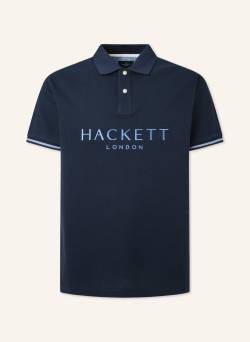 Hackett London Poloshirt Heritage Classic Polo blau von Hackett London