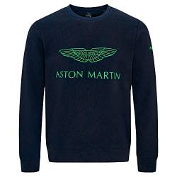 Hackett Mens AMR Logo Crew Sweater, 595navy Blau, 3XL von Hackett London