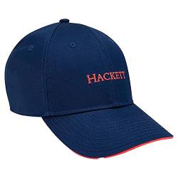 Hackett Mens Classic BRND UNCAP Cap, 5DCNAVY/RED, Unique Size von Hackett London