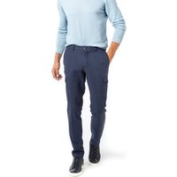 HACKETT Herren Cargohose blau Baumwolle Slim Fit von Hackett