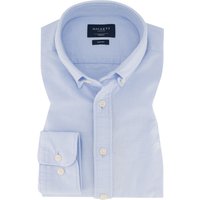 HACKETT Herren Hemd blau Baumwolle Slim Fit von Hackett