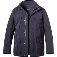 HACKETT Herren Jacke blau Mikrofaser unifarben von Hackett