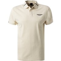 HACKETT Herren Polo-Shirt beige Baumwoll-Piqué von Hackett