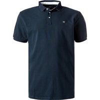 HACKETT Herren Polo-Shirt blau Baumwoll-Piqué Classic Fit von Hackett
