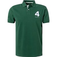 HACKETT Herren Polo-Shirt grün Baumwoll-Piqué Classic Fit von Hackett