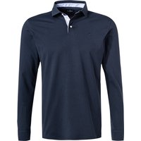 HACKETT Herren Polo-Shirt blau Classic Fit von Hackett