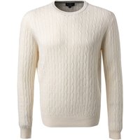 HACKETT Herren Pullover beige Lammwolle unifarben von Hackett