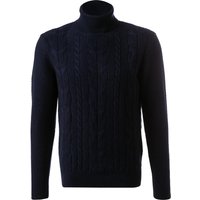 HACKETT Herren Rollkragenpullover blau unifarben von Hackett